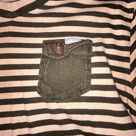 grunge thrifted striped xl tee - Picture 4 of 5